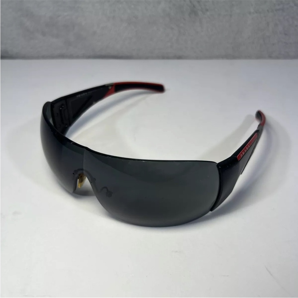 Prada sheild Black Sunglasses